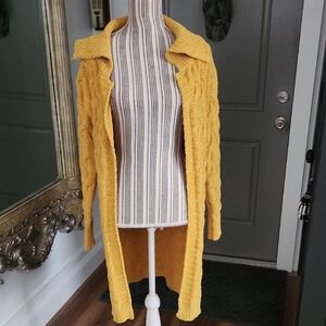 Urbino Chenille Feel Cable Design Cardigan